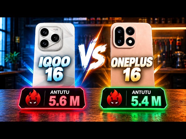iQOO 16 vs OnePlus 16 -  Specs Don't Buy untill you see this