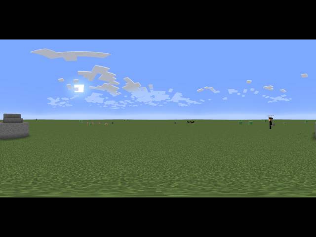 Minecraft 360 Test! (Skip to the end to watch)