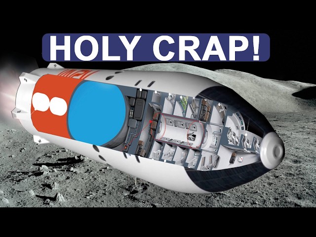 SpaceX revealed new Interior Inside Starship HLS Upgrade, 100x BETTER than Competitors!...