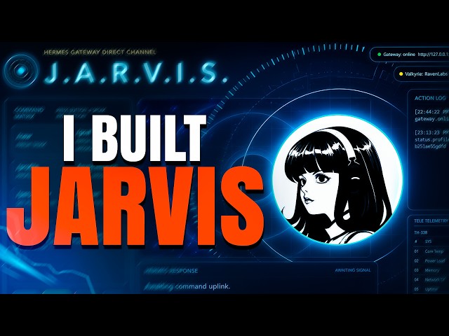 Turn Your Hermes Agent into JARVIS From Ironman (100% FREE)