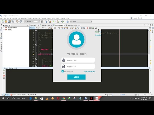 Java Swing UI Design - Como Diseñar Un Login A Tu Gusto - Código Fuente