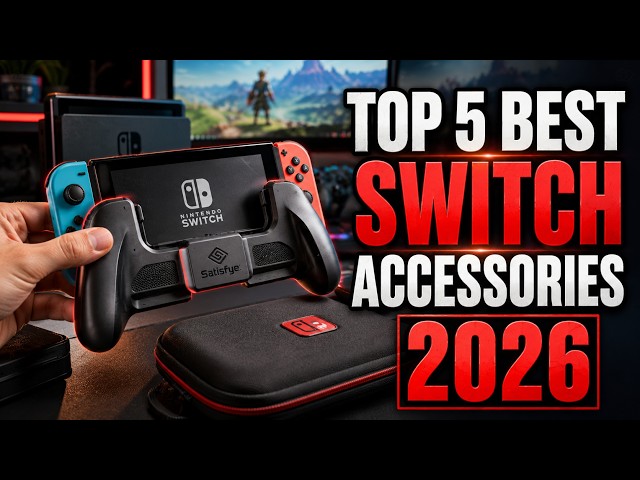 Top 5 Best Nintendo Switch Accessories 2026!