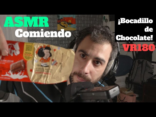 [VR180] ASMR Chocolate 3D | Comiendo un Bocadillo Delicioso INMERSIVO
