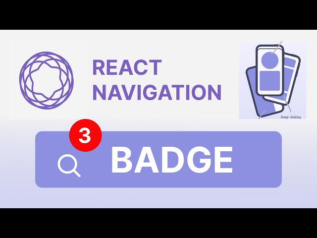React Navigation Bottom Tabs Badge - React Native