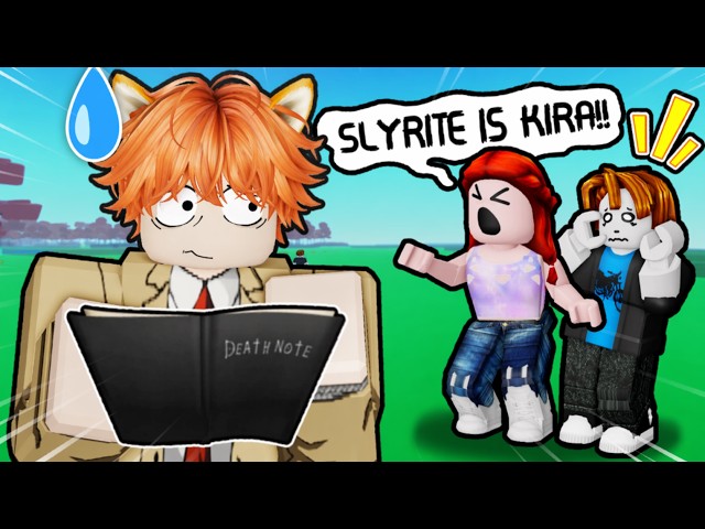 I PLAYED DEATH NOTE AS KIRA... (Roblox)