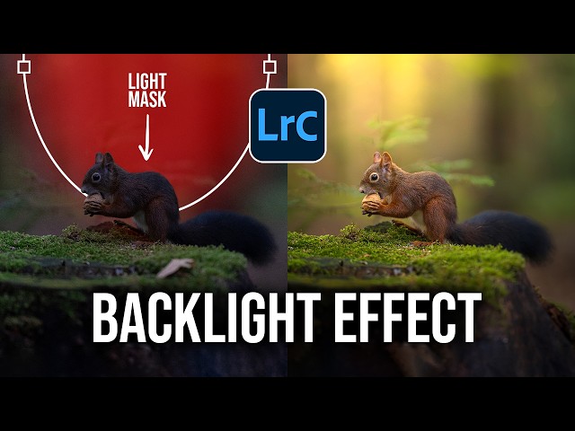Create THIS BACKLIGHT EFFECT Using ONLY Lightroom (no Photoshop needed)