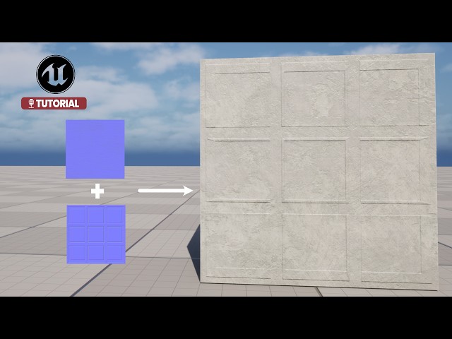 How do you blend two normal maps in Unreal Engine 5.7?