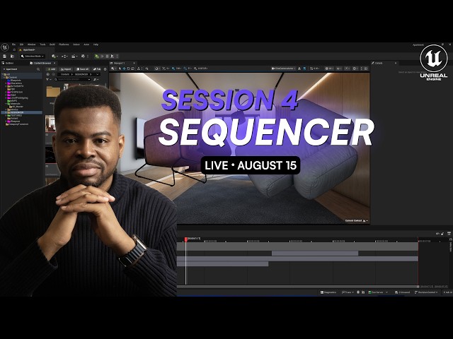 Sequencer & Movie Render Queue in Unreal Engine 5 | UE5 ArchViz Series Session 4