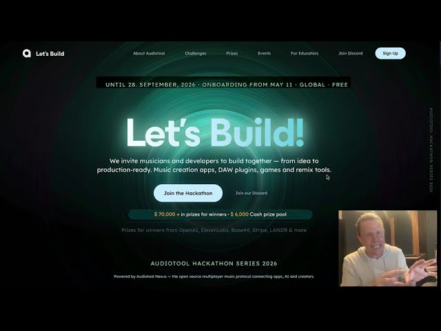 Let’s Build Hackathon Series is open until September 28, 2026