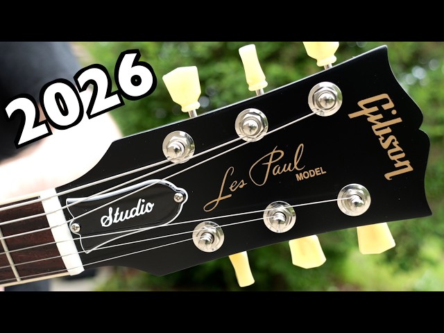 I Tried the NEW 2026 Studio | Gibson Les Paul Studio Faded Guitar Center Exclusive Review + Demo
