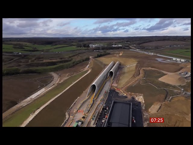 HS2 completes civil engineering works on longest tunnel project - Chiltern tunnel (UK) 19/Jan/2026