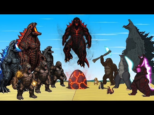 If Evolution of Godzilla & Kong: Who Is Stronger After Evolution? [P2]124