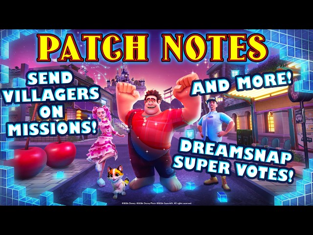 PATCH NOTES Are CRAZY in Pixel Perfect Update. HUGE New Features in Disney Dreamlight Valley.