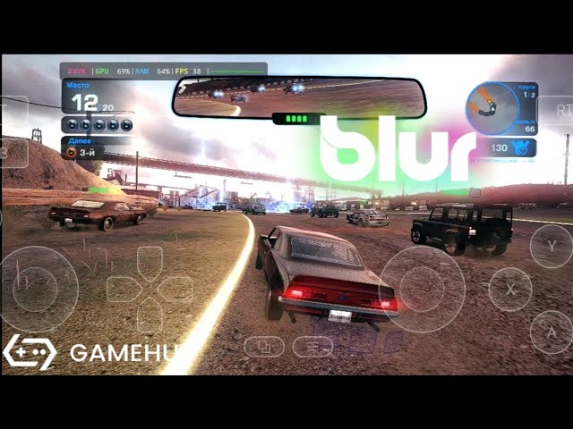 Gamehub 5.1.0 - Blur (Windows) on Android