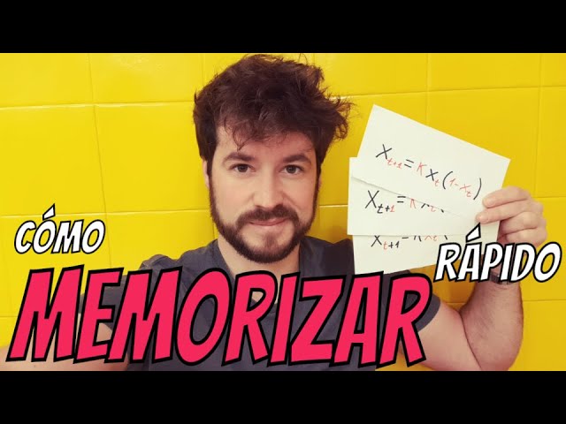 Cómo Memorizar Rápido para un Examen de Matemáticas | Técnicas para Fórmulas d Mates, Física Química