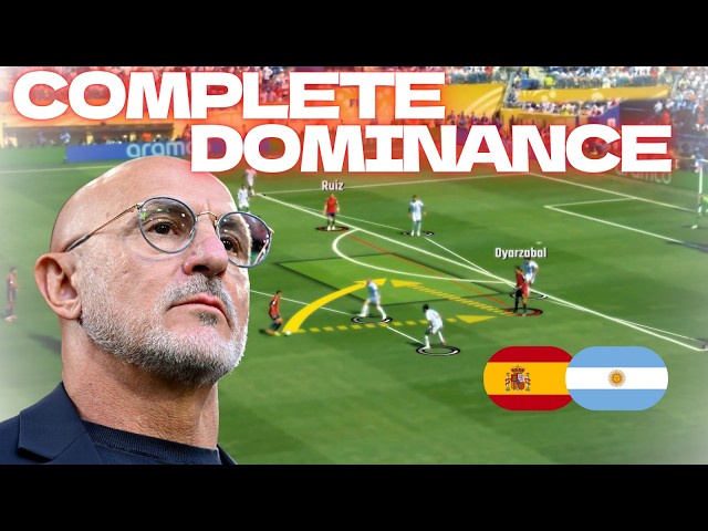 How Spain Completely Dominated Argentina | Spain vs Argentina World Cup Final Tactical Analysis