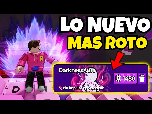 Starting FROM SCRATCH with the NEW DARK ROBUX AURA in +1 Speed Keyboard Escape