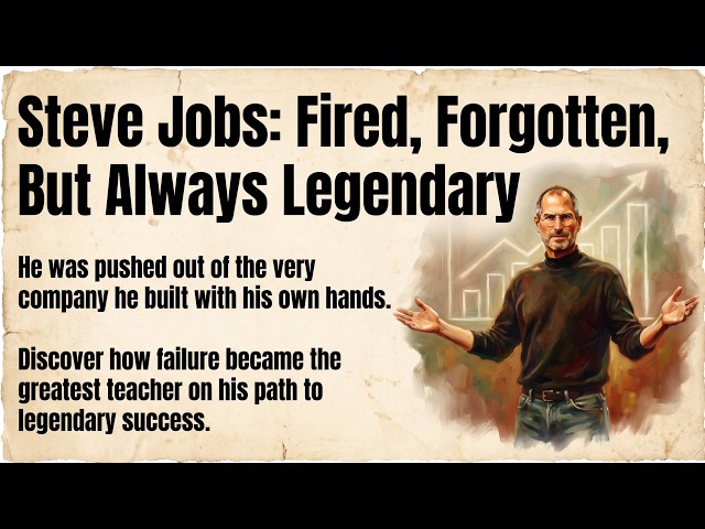 Steve Jobs — The Man Who Was Fired From His Own Company | Learn English Through Biography (B1)