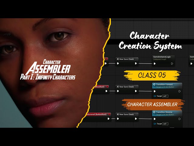 05 - Unreal Engine Character Creation System (EngDub) - Character Assembler Component - Part I