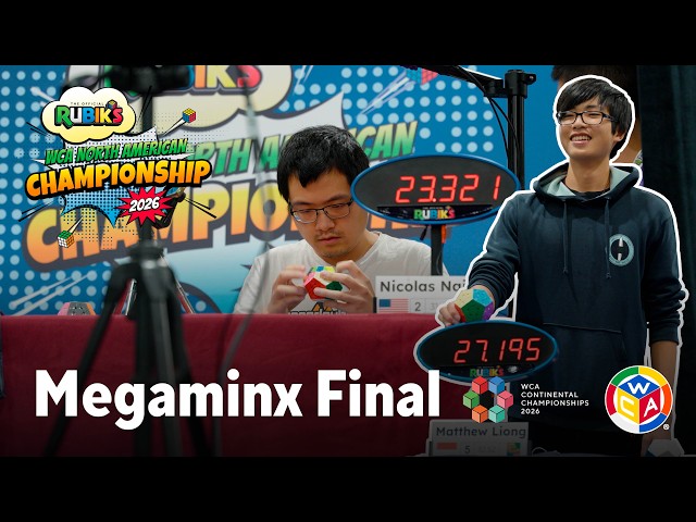 0.01 Seconds to Decide it All | Rubik's WCA North American Championship 2026 Megaminx Final