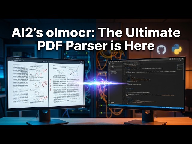 Challenging the Ultimate PDF Parser! olmocr: From AI2, handwriting, multi-column, and math—handl...