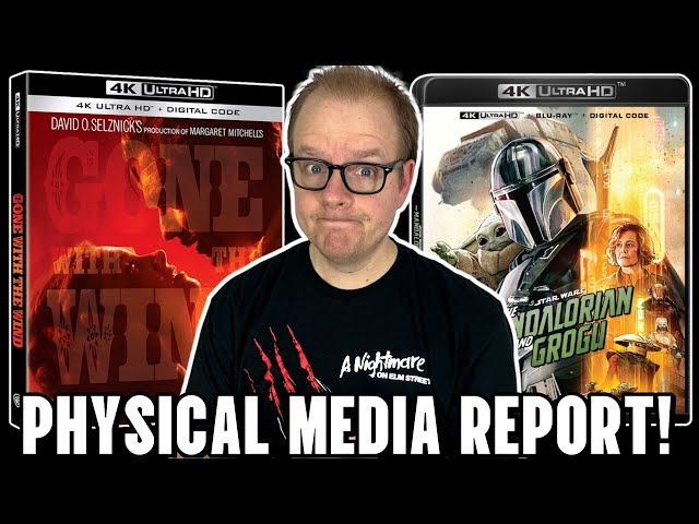 Gone With The WIND 4K Boxset And Mandolorian And GROGU! | The Physical MEDIA Report #325