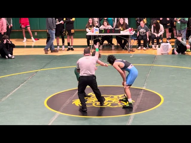 Jonah Sturrtevant (Adirondack Sophmore) vs  Mo Hussein (South Burlington, VT) 144lb Round 1 NAC