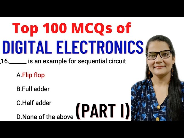 Most IMP Digital Electronics MCQs-Part 1 | #ComputerMCQs | Zeenat Hasan Academy