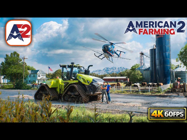 American Farming 2 - Realistic Farming Simulator Gameplay 🚜🔥 (iOS / Android)