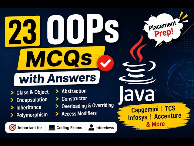 23 MCQ question OOP