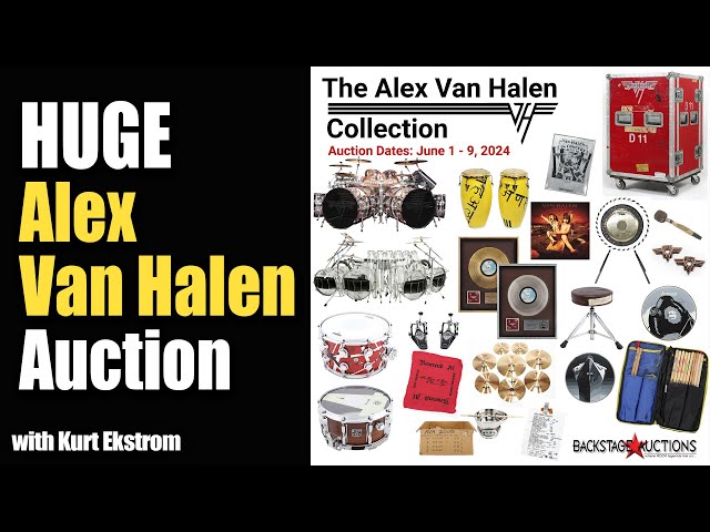 The HUGE Alex Van Halen Auction with Kurt Ekstrom - EP 240