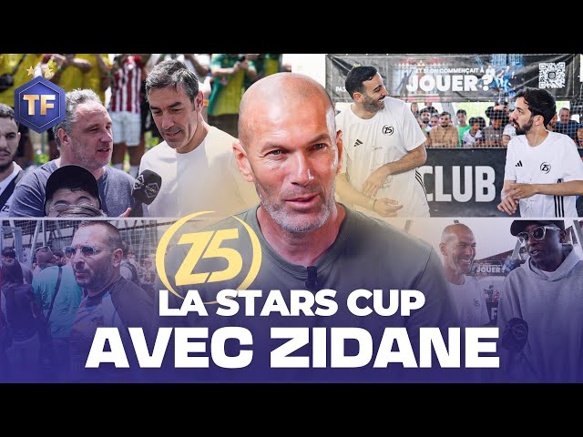 On a suivi Zidane au légendaire tournoi de la Stars Cup 🔥🤩