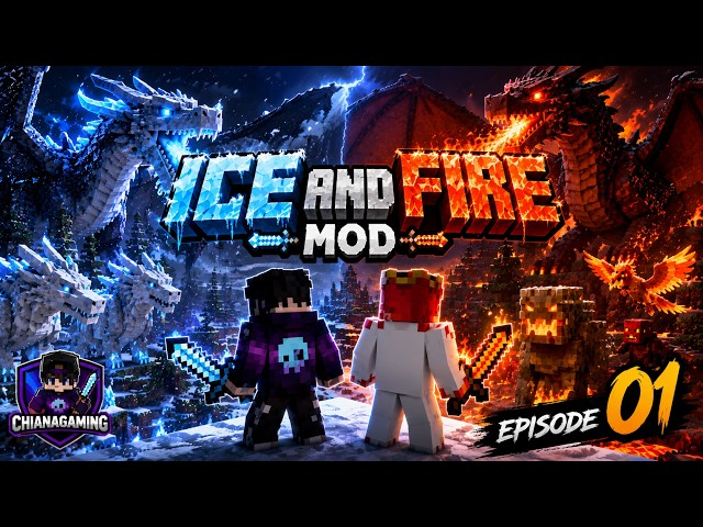 01 វាយនាគ😂 ll Ice and Fire Mod