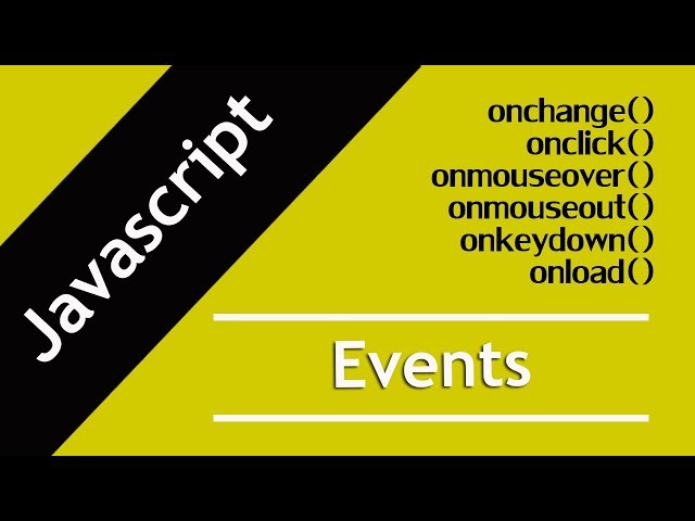 27. Event | Javascript events- onchange | onclick | onmouseover | onkeydown in Hindi