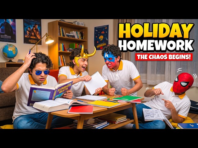 Avengers ka Holiday Homework Dhamaka 🤯