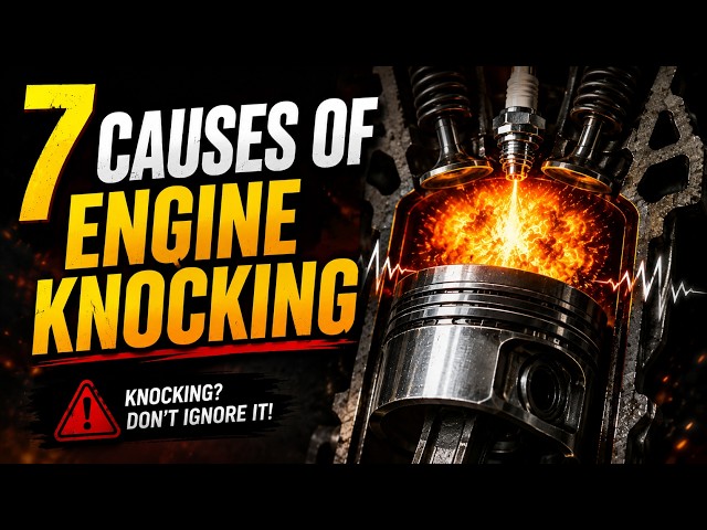 Engine Knock: 7 Causes You Should Check