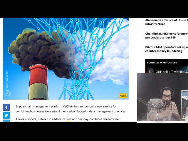 VeChain Carbon Data System. Osprey to Offer Solana Fund.  EL Salvador BTC Comes September 7th.