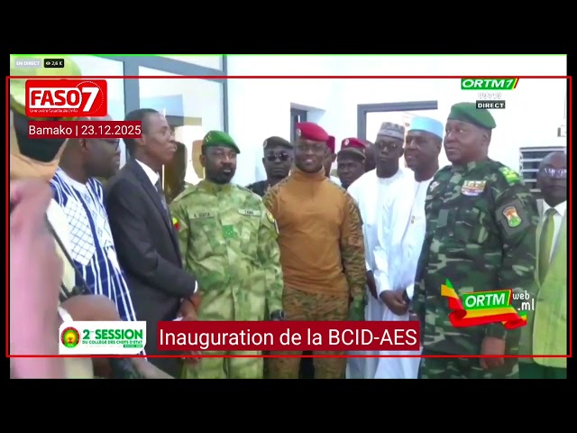 AES : Inauguration officielle de la Banque Confédérale 