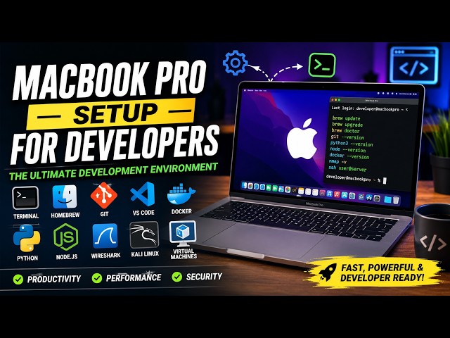MacBook Pro Developer Setup Guide | Geeksphere + IT Tech