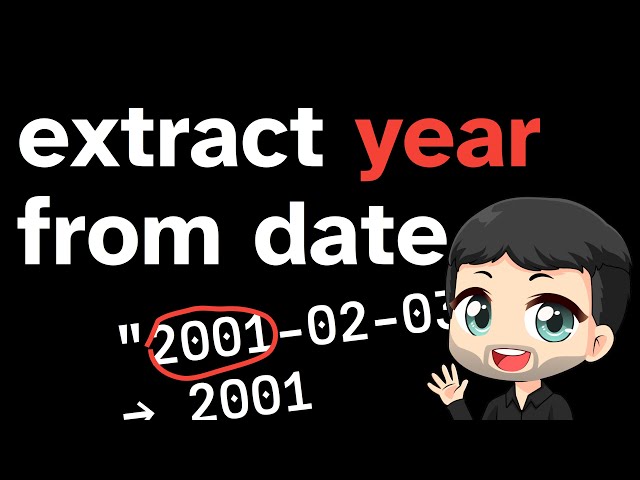 How to extract the year from a date variable in R