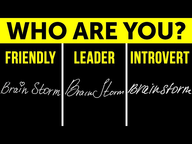 What Your Signature Says About You
