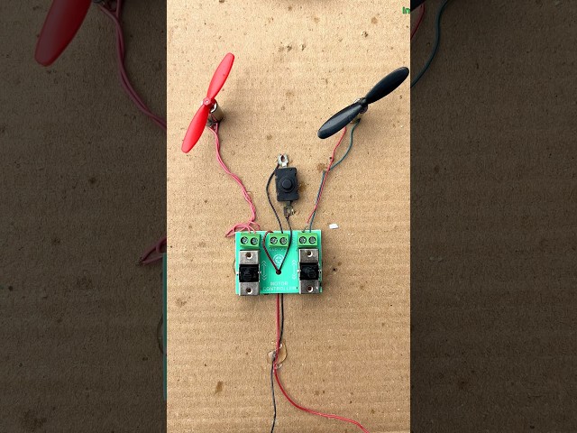 How to Work 2Way DC Motor Remote Controller Switch