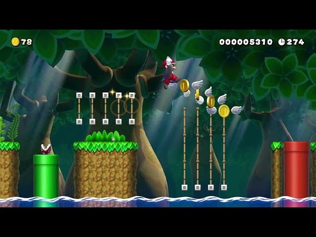 NSMBK: W5-1 by Spielort 🌎World Record! 🍄Super Mario Maker 2 Switch 2 No Commentary #dxw
