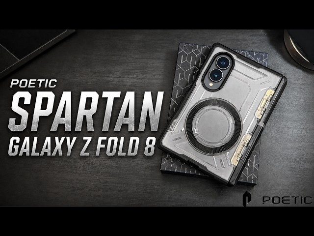 Samsung Galaxy Z Fold 8 Poetic Spartan Case Review