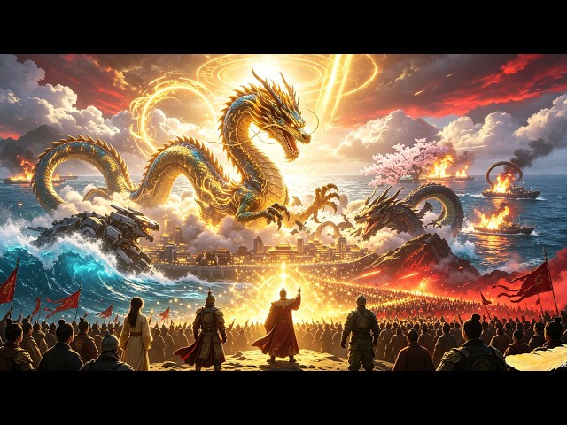 🐉 特种兵遭樱花国伏击重伤，融合进化因子重生为迅猛龙幼崽！绑定吞噬系统从双脊毒龙吞到风翼龙，一路进化变强！A国机械利维坦进犯东海，他化身五爪真龙一爪撕碎整支舰队——犯我大夏者，虽远必诛！ #人变龙
