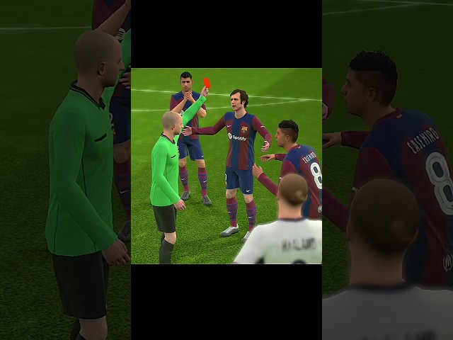 Crazy Red Card 😂 #efootball #pes #efootball2024 #pesmobile #efootball2023 #efootballmobile #shorts