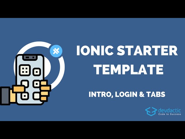 Ionic 5 App Navigation with Login, Guards & Tabs Area