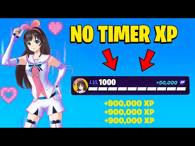 BEST LEGIT *NO TIMER* FORTNITE XP MAP to FARM & LEVEL UP FAST in FORTNITE WINTERFEST! (115,000!)