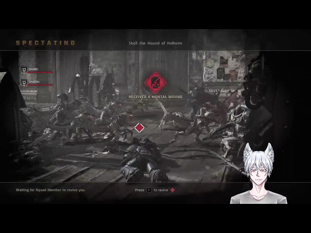 The Emperor protects.
