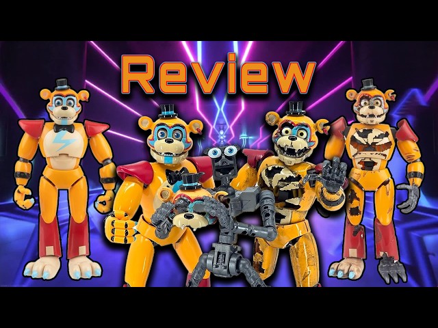 FNAF ENDO SERIES WAVE 3: GLAMROCK FREDDY REVIEW